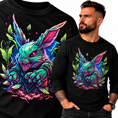 LONGSLEEVE ZWIERZĘTA  BAD RABIT 2